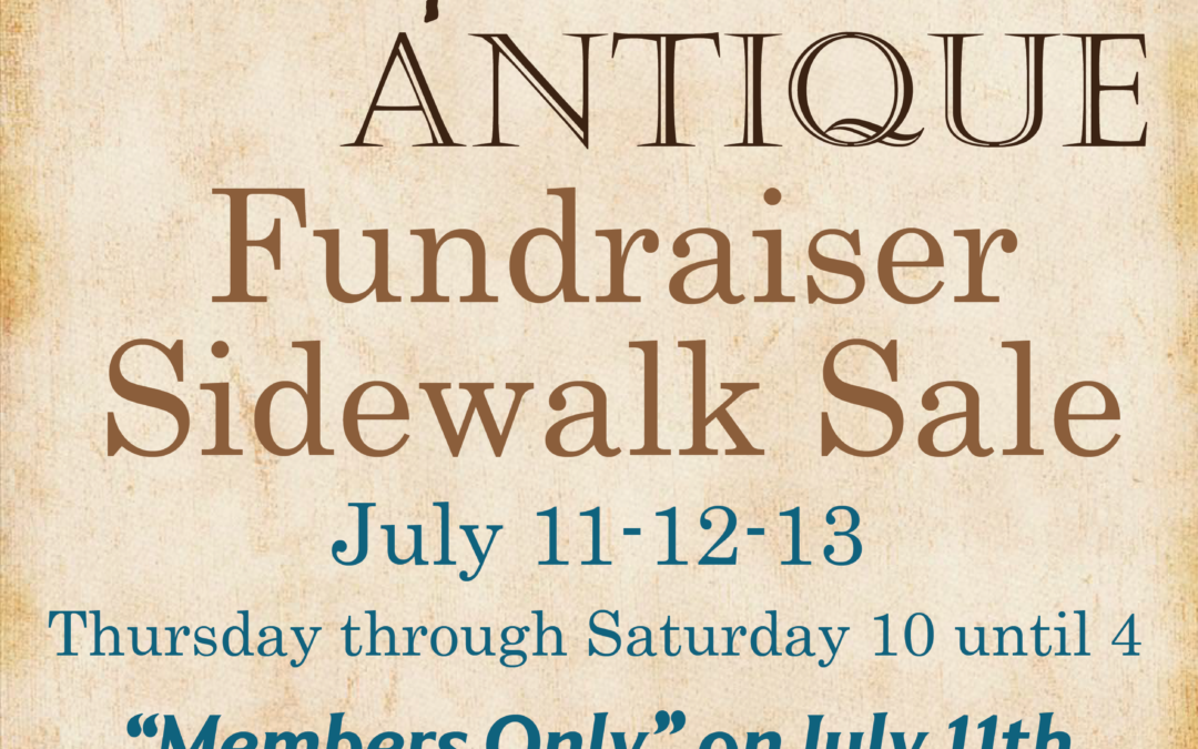 Unique & Antique Sidewalk Sales