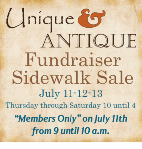 Unique & Antique Sidewalk Sales