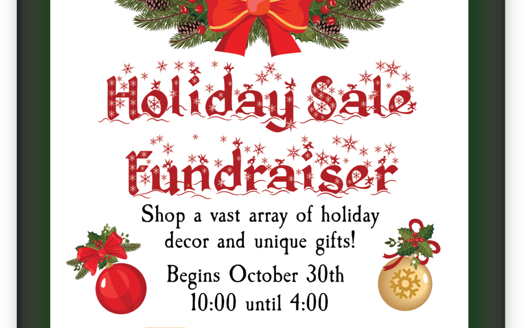 Holiday Sale Fundraiser