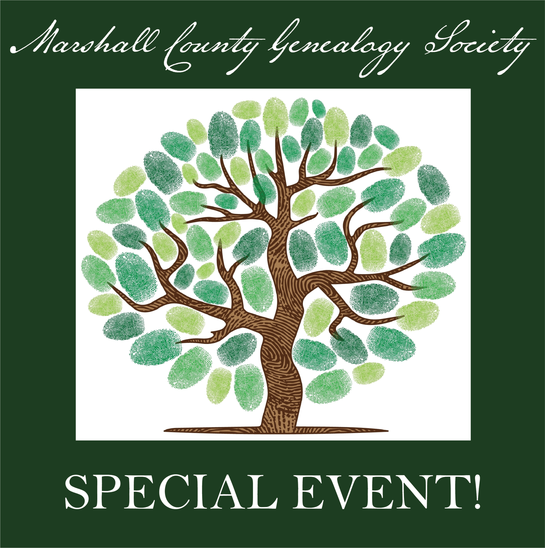 Genealogical Society SPecial Event