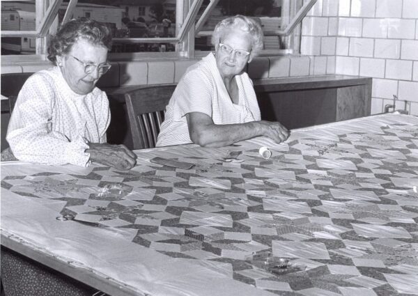 Lady quilters