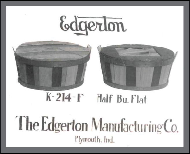 Advertisement for Edgerton Baskets