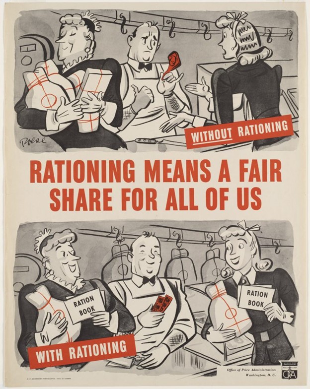 Rations Ad in World War II