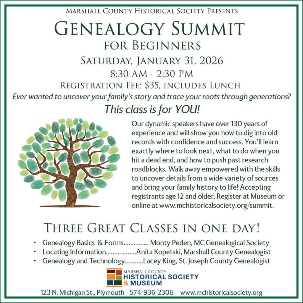 Information on Genealogical Summit 2026
