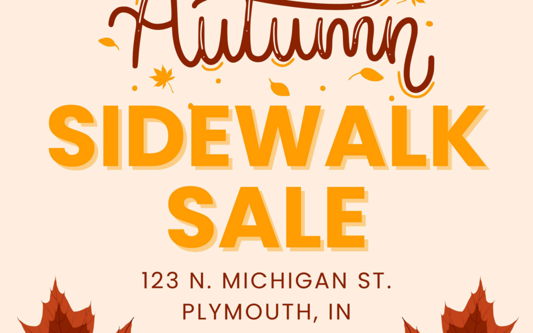 Fall Sidewalk Sale
