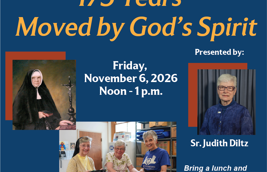Brown Bag Lunch & Lecture: 175 Years – Moved by God’s Spirit